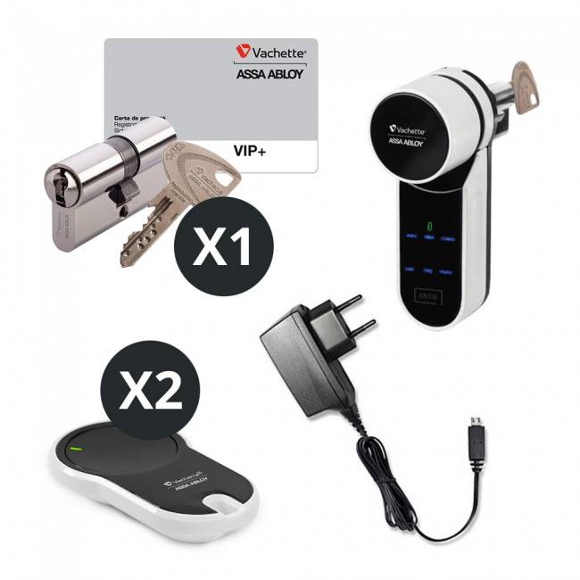 Cylindre connecté Assa Abloy commandé à distance à Avignon dans le Vaucluse 