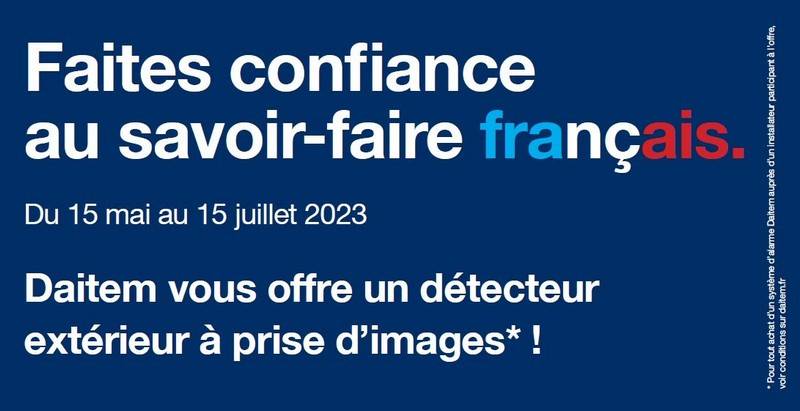 Promotion sur les systèmes d'alarme Daitem à Avignon