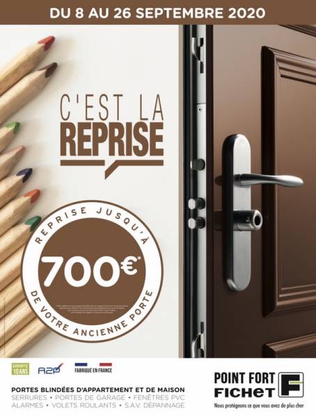 Remise sur toutes les portes et serrures Fichet à Avignon dans le Vaucluse