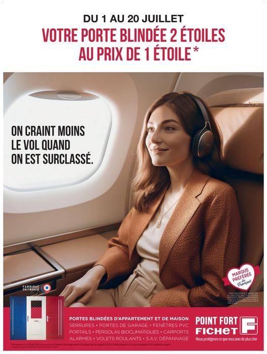 OFFRE DE SURCLASSEMENT des portes Fichet du 1er au 20 juillet 2024 