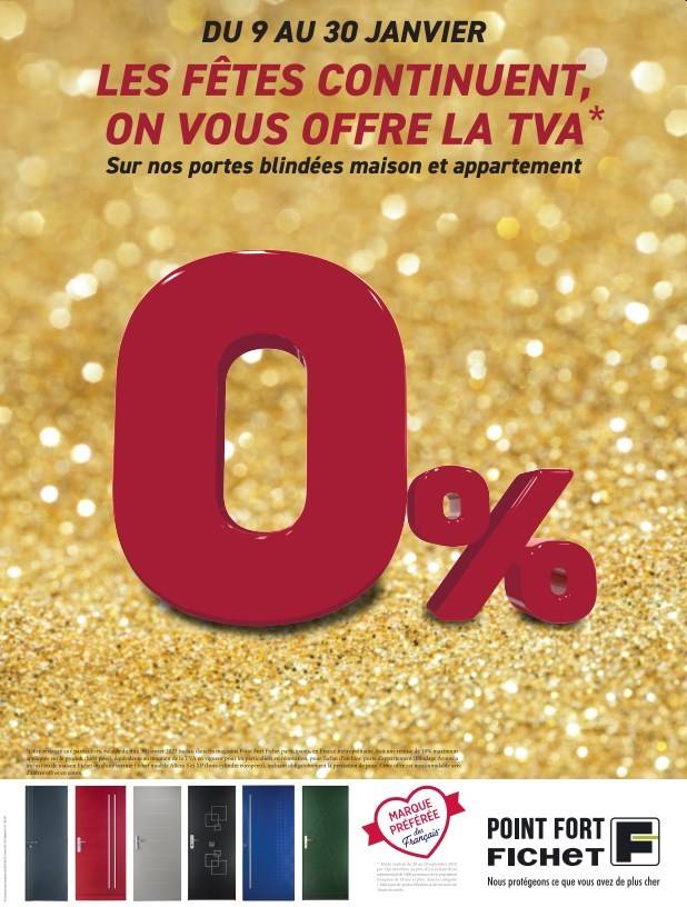 Tva offerte sur toutes les portes et serrures Fichet à Avignon dans le Vaucluse