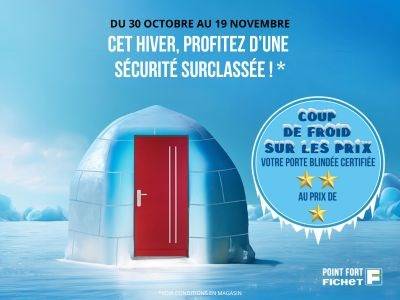 Offre sur les portes Fichet - Offrez vous la première classe au prix de la seconde